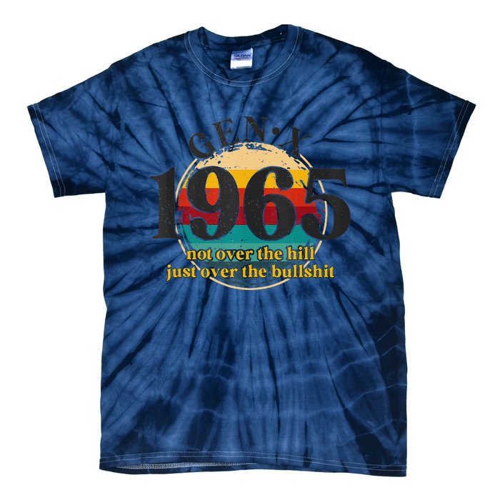 Gen X 1965 Generation X Not Over The Hill Tie-Dye T-Shirt