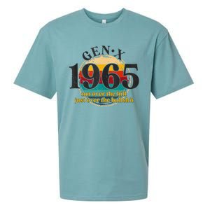 Gen X 1965 Generation X Not Over The Hill Sueded Cloud Jersey T-Shirt