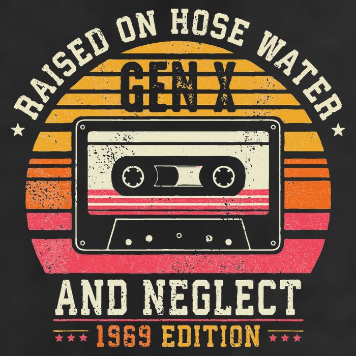 Gen X 1969 Edition Raised On Hose Water And Neglect Cool Comfort Performance Bucket Hat