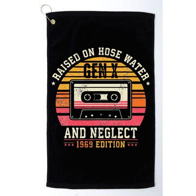 Gen X 1969 Edition Raised On Hose Water And Neglect Golf Towel