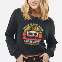 Gen X 1969 Edition Raised On Hose Water And Neglect Cropped Pullover Crew