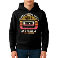 Gen X 1969 Edition Raised On Hose Water And Neglect Kids Hoodie