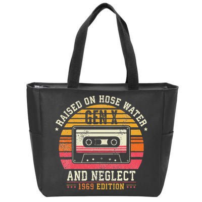 Gen X 1969 Edition Raised On Hose Water And Neglect Zip Tote Bag