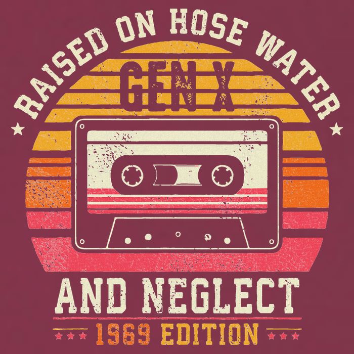 Gen X 1969 Edition Raised On Hose Water And Neglect 16oz Travel Tumbler