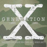 Generation X 1965 1980 Raised On Hose Water And Neglect Legacy Tie Dye Trucker Hat