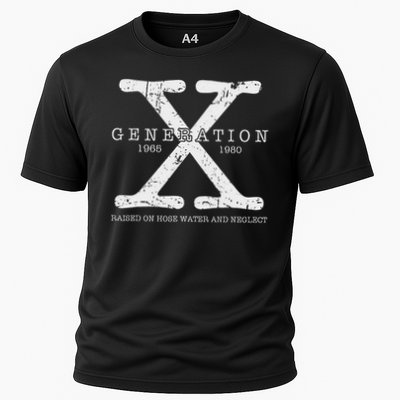 Generation X 1965 1980 Raised On Hose Water And Neglect Performance Shirt