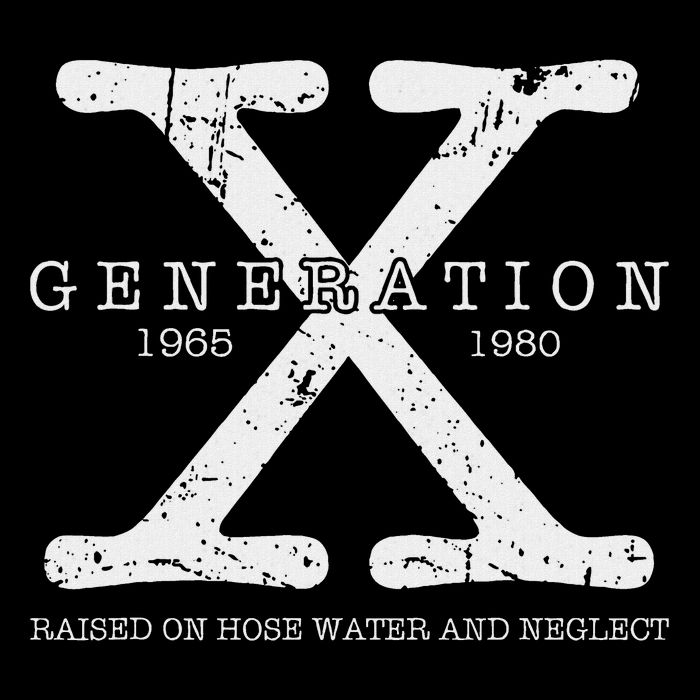 Generation X 1965 1980 Raised On Hose Water And Neglect Impact Tech Backpack