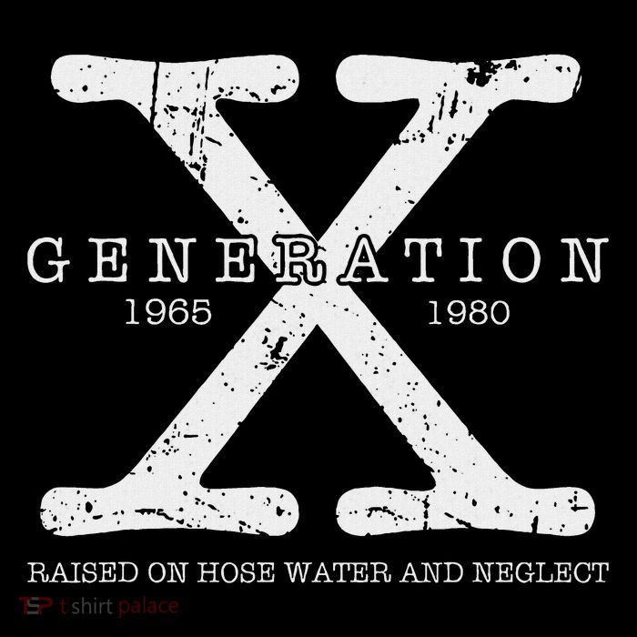 Generation X 1965 1980 Raised On Hose Water And Neglect 7-Panel Snapback Hat
