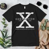 Generation X 1965 1980 Raised On Hose Water And Neglect Premium T-Shirt