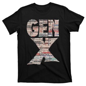 Gen X 80S Rock Cassettes T-Shirt