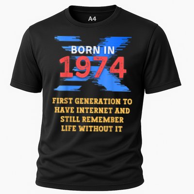 Gen X Born In 1974 Internet Joke Humor Funny Men And Women Performance Shirt