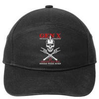 Generation X Before All You Sissie Were Born Rock On Skull 7-Panel Snapback Hat