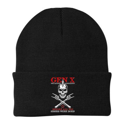 Generation X Before All You Sissie Were Born Rock On Skull Beanie