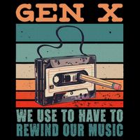Gen X Cassette Tape Pencil Retro Music City Backpack
