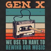 Gen X Cassette Tape Pencil Retro Music Adult Drive Performance Visor
