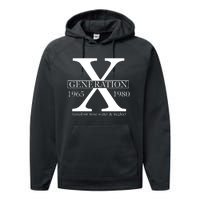 Gen X Colors Generation X Gen X Performance Fleece Hoodie