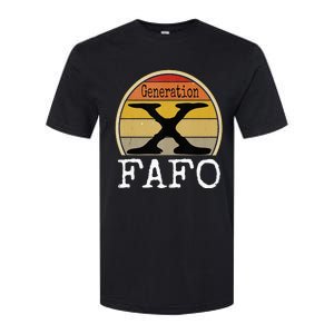 Generation X Fafo Gen X Humor Softstyle CVC T-Shirt