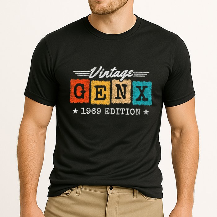 Gen X Generation Gen Xer Born 1969 Gen X 1969 Birthday Cooling Performance Crew T-Shirt