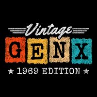 Gen X Generation Gen Xer Born 1969 Gen X 1969 Birthday Cooling Performance Crew T-Shirt