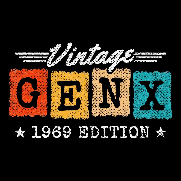 Gen X Generation Gen Xer Born 1969 Gen X 1969 Birthday Cooling Performance Crew T-Shirt