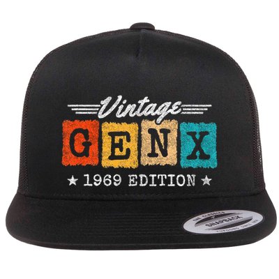 Gen X Generation Gen Xer Born 1969 Gen X 1969 Birthday Flatbill Hat