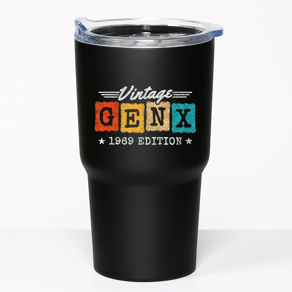 Gen X Generation Gen Xer Born 1969 Gen X 1969 Birthday Tumbler