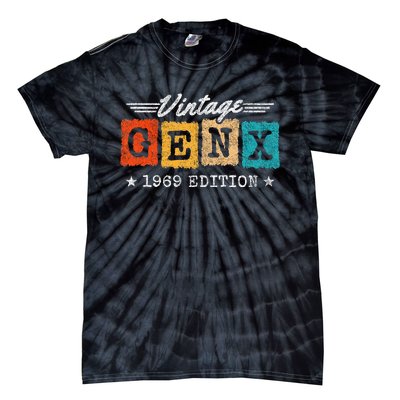 Gen X Generation Gen Xer Born 1969 Gen X 1969 Birthday Tie-Dye T-Shirt