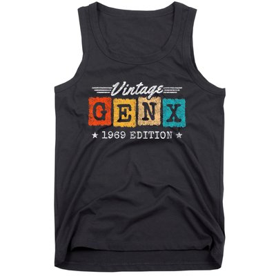 Gen X Generation Gen Xer Born 1969 Gen X 1969 Birthday Tank Top