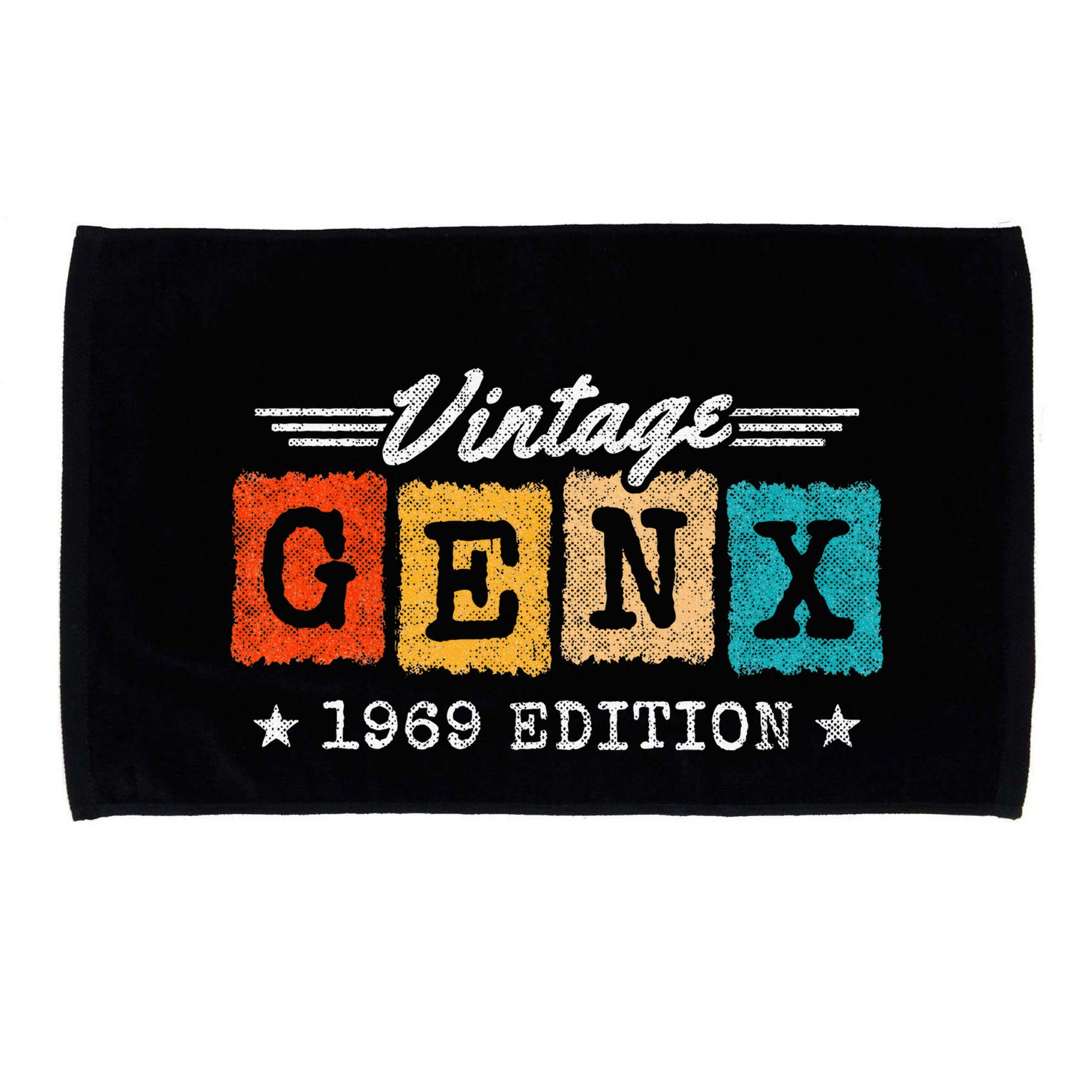 Gen X Generation Gen Xer Born 1969 Gen X 1969 Birthday Microfiber Hand Towel