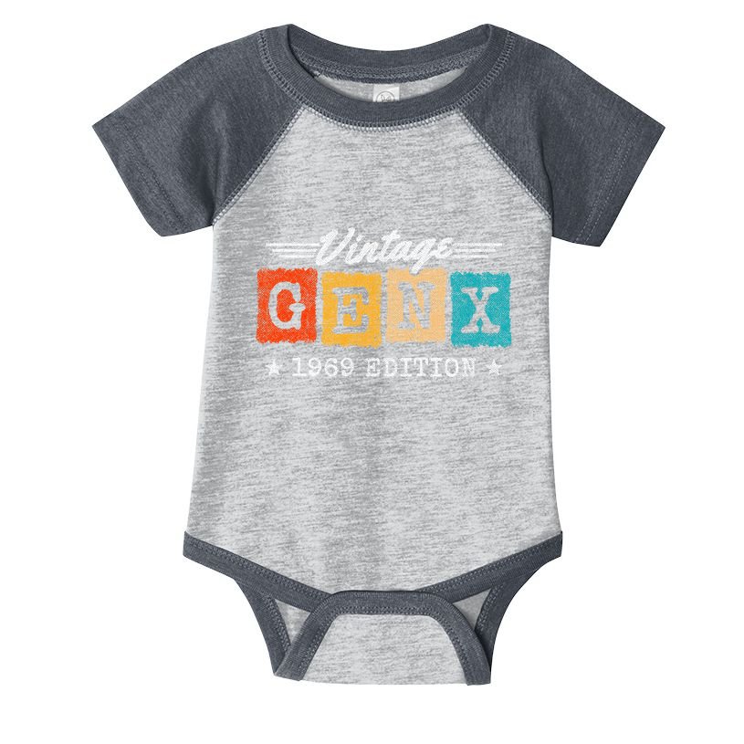Gen X Generation Gen Xer Born 1969 Gen X 1969 Birthday Infant Baby Jersey Bodysuit