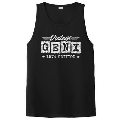 Gen X Generation Gen Xer Born 1974 Gen X 1974 Birthday PosiCharge Competitor Tank