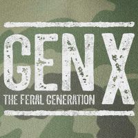 Generation X Gen X The Feral Generation Legacy Tie Dye Trucker Hat