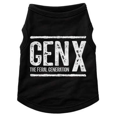 Generation X Gen X The Feral Generation Doggie Tank