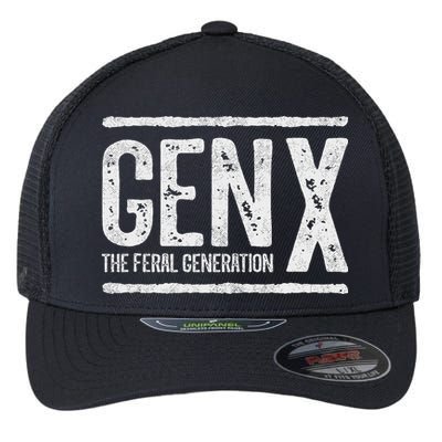 Generation X Gen X The Feral Generation Flexfit Unipanel Trucker Cap