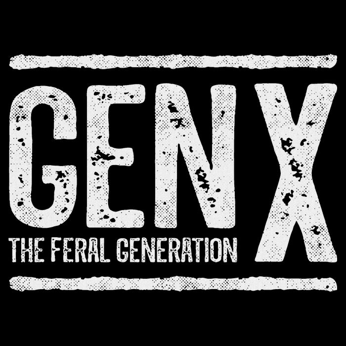 Generation X Gen X The Feral Generation Flexfit Unipanel Trucker Cap