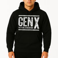 Generation X Gen X The Feral Generation Hoodie