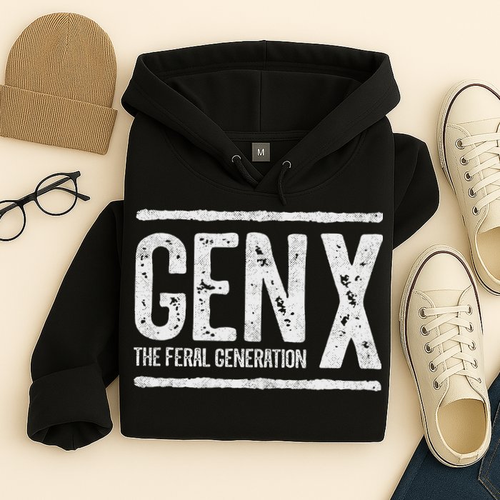 Generation X Gen X The Feral Generation Hoodie