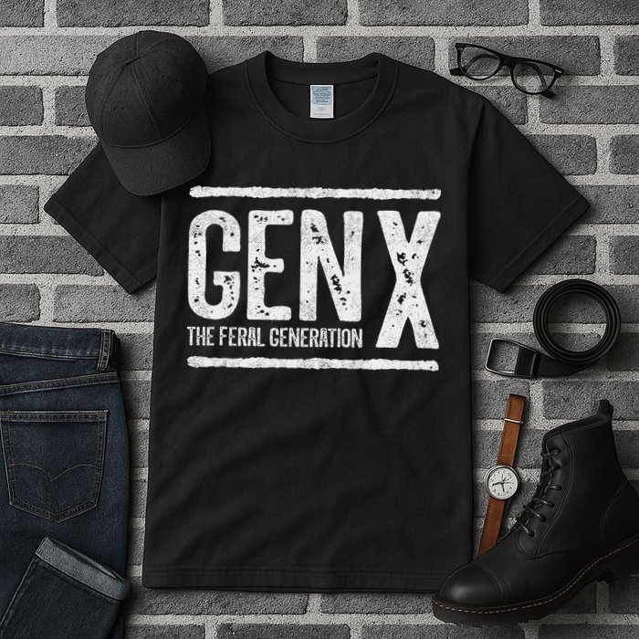 Generation X Gen X The Feral Generation Tall T-Shirt