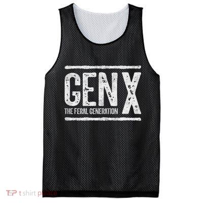 Generation X Gen X The Feral Generation Mesh Reversible Basketball Jersey Tank
