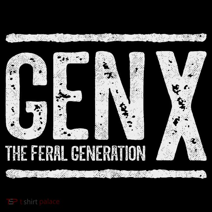 Generation X Gen X The Feral Generation Baby Bodysuit