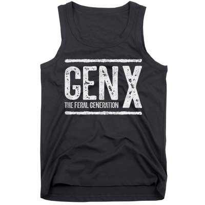 Generation X Gen X The Feral Generation Tank Top