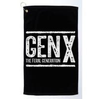 Generation X Gen X The Feral Generation Golf Towel