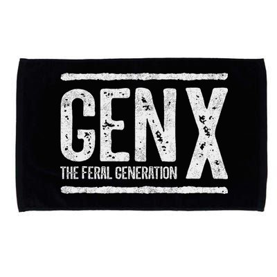 Generation X Gen X The Feral Generation Microfiber Hand Towel