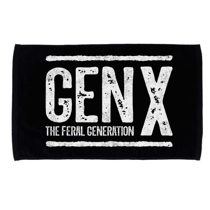 Generation X Gen X The Feral Generation Microfiber Hand Towel
