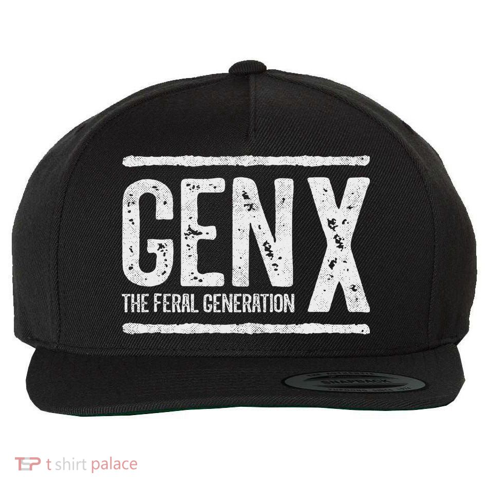 Generation X Gen X The Feral Generation Wool Snapback Cap