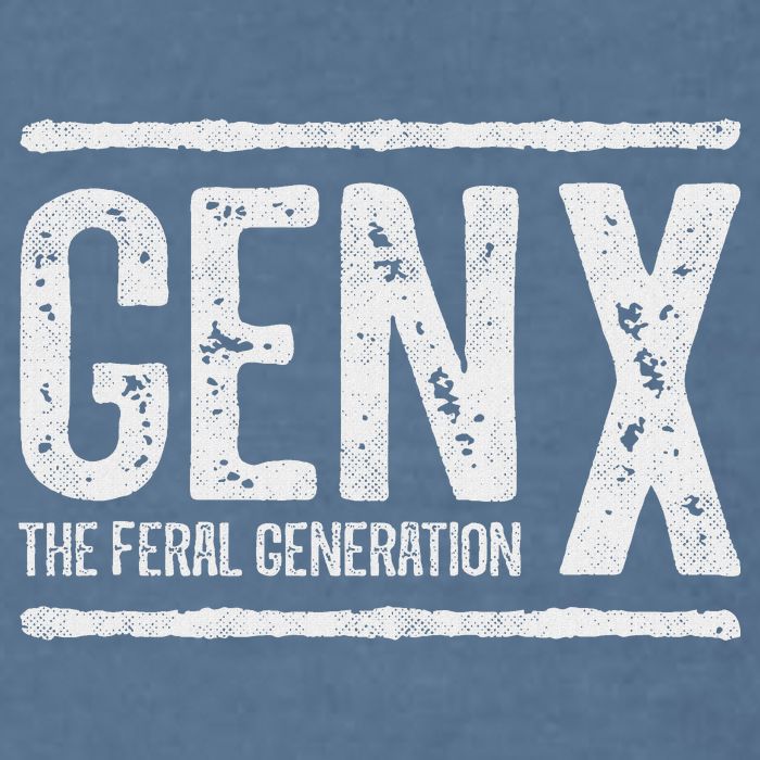 Generation X Gen X The Feral Generation Garment-Dyed Sweatshirt