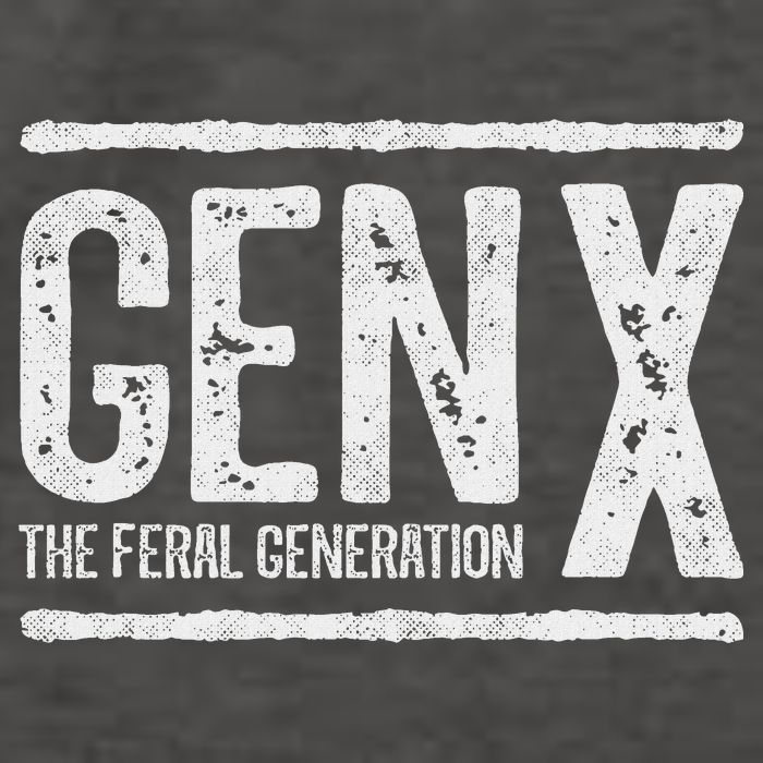 Generation X Gen X The Feral Generation Vector Backpack