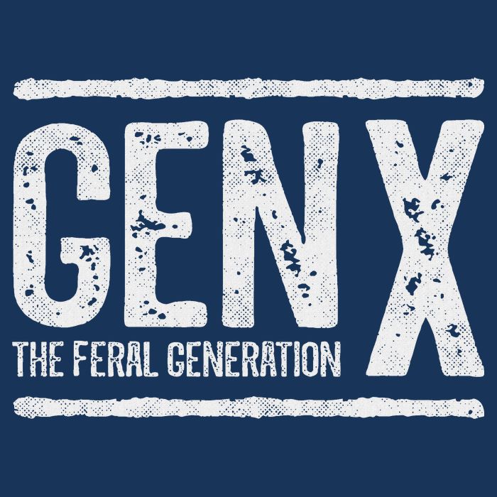 Generation X Gen X The Feral Generation Infant Baby Jersey Bodysuit