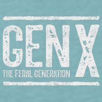 Generation X Gen X The Feral Generation Sueded Cloud Jersey T-Shirt