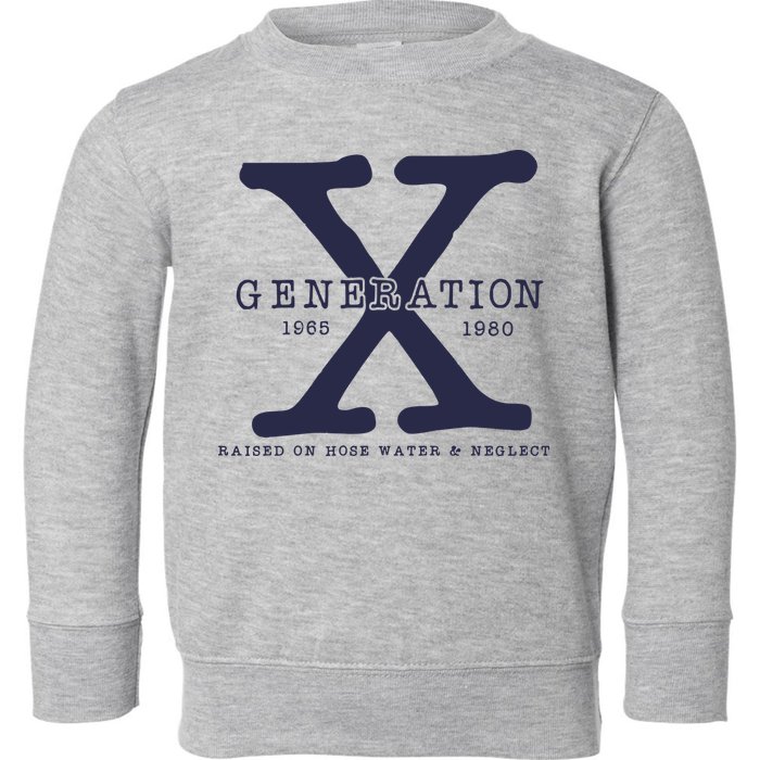 Generation X Toddler Sweatshirt